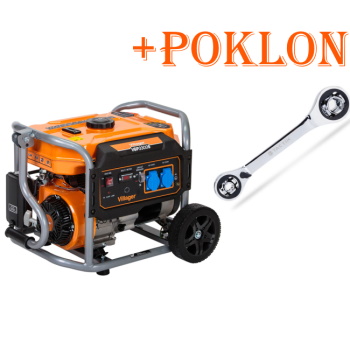 Villager benzinski agregat VGP 3300 S + POKLON Tactix multifunkcionalni ključ sa dodacima 900118 Villager benzinski agregat VGP 3300 S + POKLON Tactix multifunkcionalni ključ sa dodacima 900118